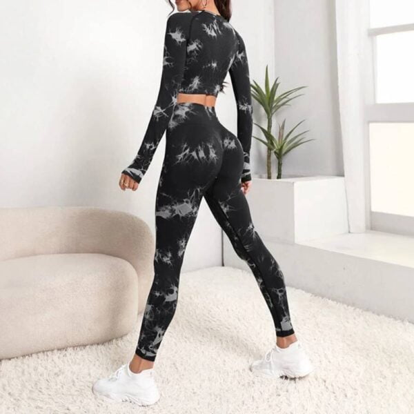 Seamless 2-Piece Tie Dye Yoga Set