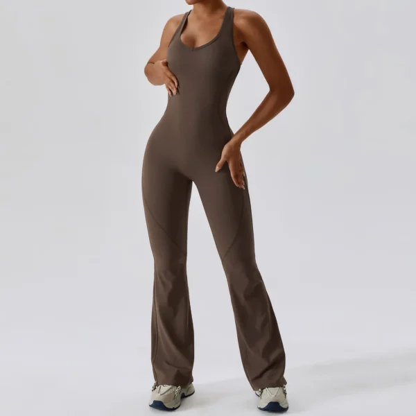 Backless One-Piece Jumpsuit