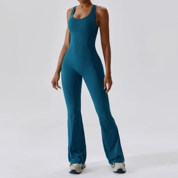 Backless One-Piece Jumpsuit