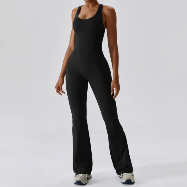 Backless One-Piece Jumpsuit